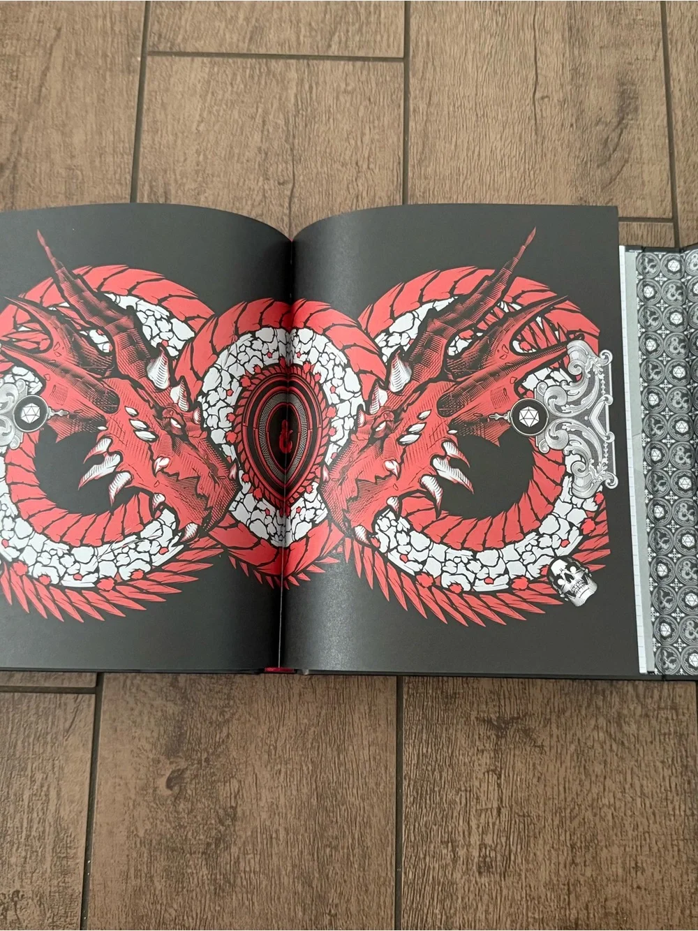 Dungeons And Dragons Book Of Holding Blank Grid / Graph Paper Notebook New WOTC